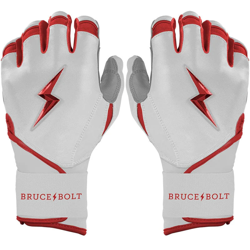 BRUCE BOLT CHROME SERIES LONG CUFF BATTING GLOVES