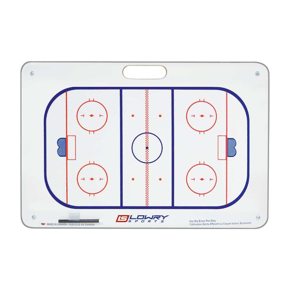 Pro Grade Coaches Board Hockey 2 Sided 10"x 14"