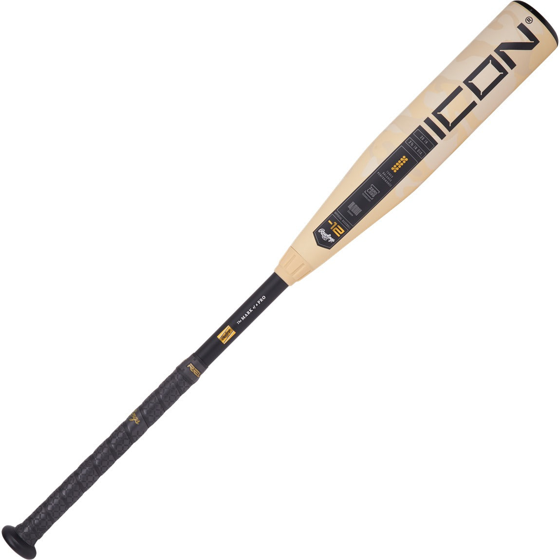 2025 Rawlings ICON -12 (2 5/8" BARREL) USA Youth Baseball Bat