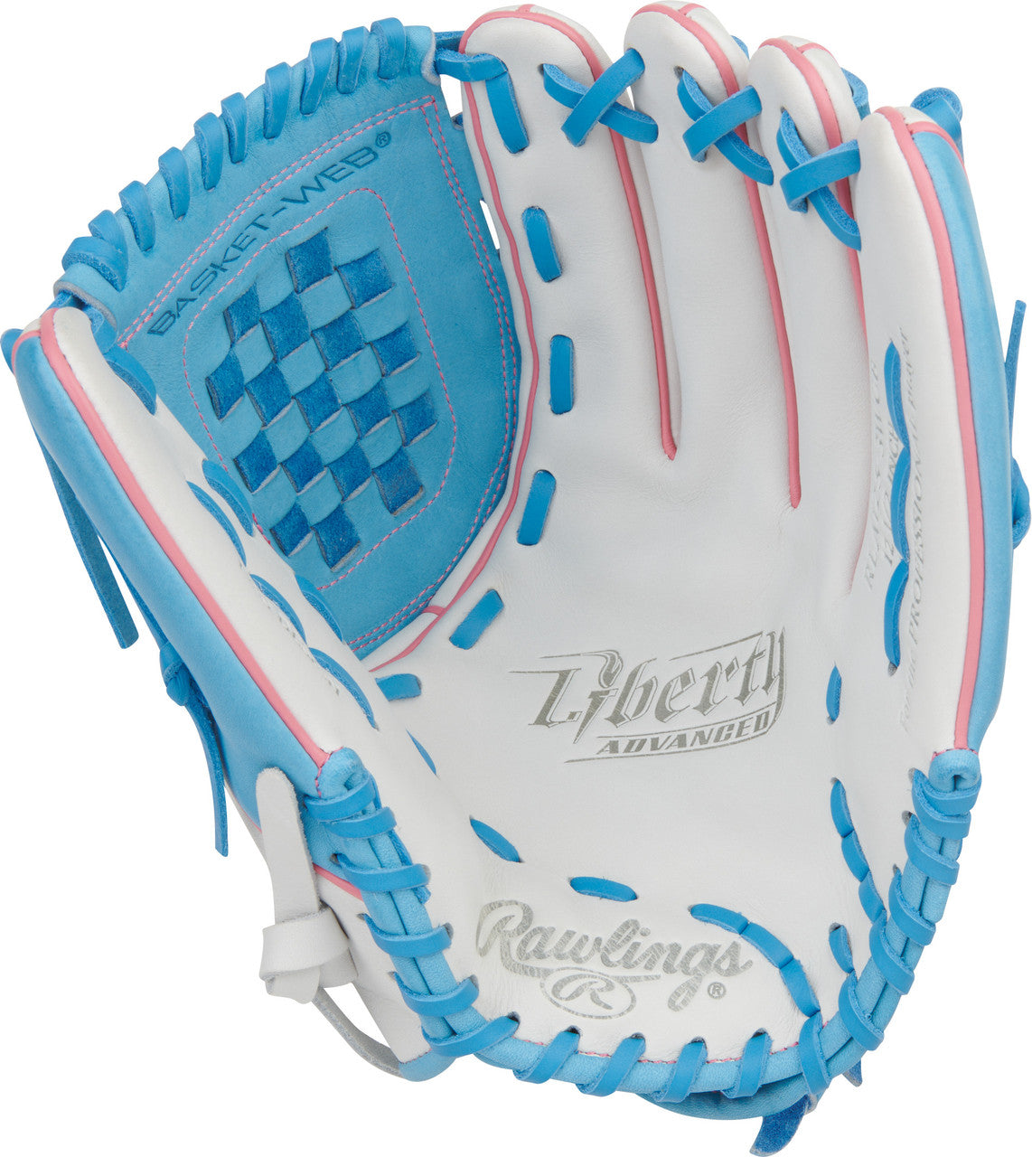 RAWLINGS LIBERTY ADVANCED 12.5" RLA125-3WCB RIGHT THROW GLOVE