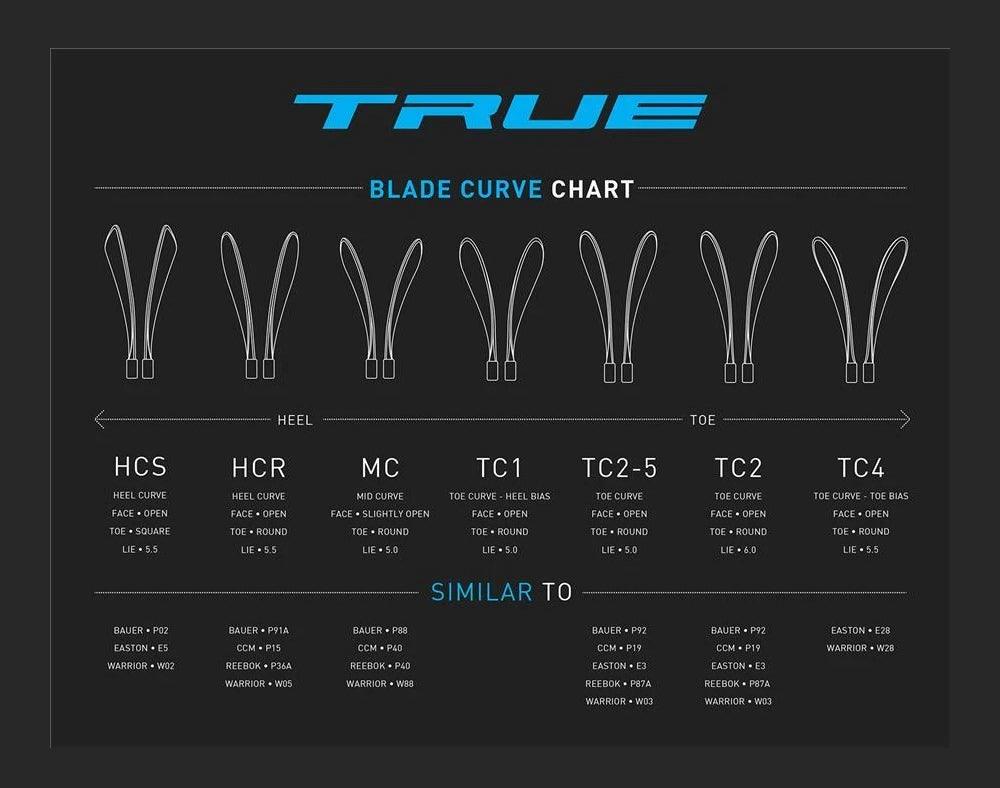 True AX9 Hockey Stick - Junior