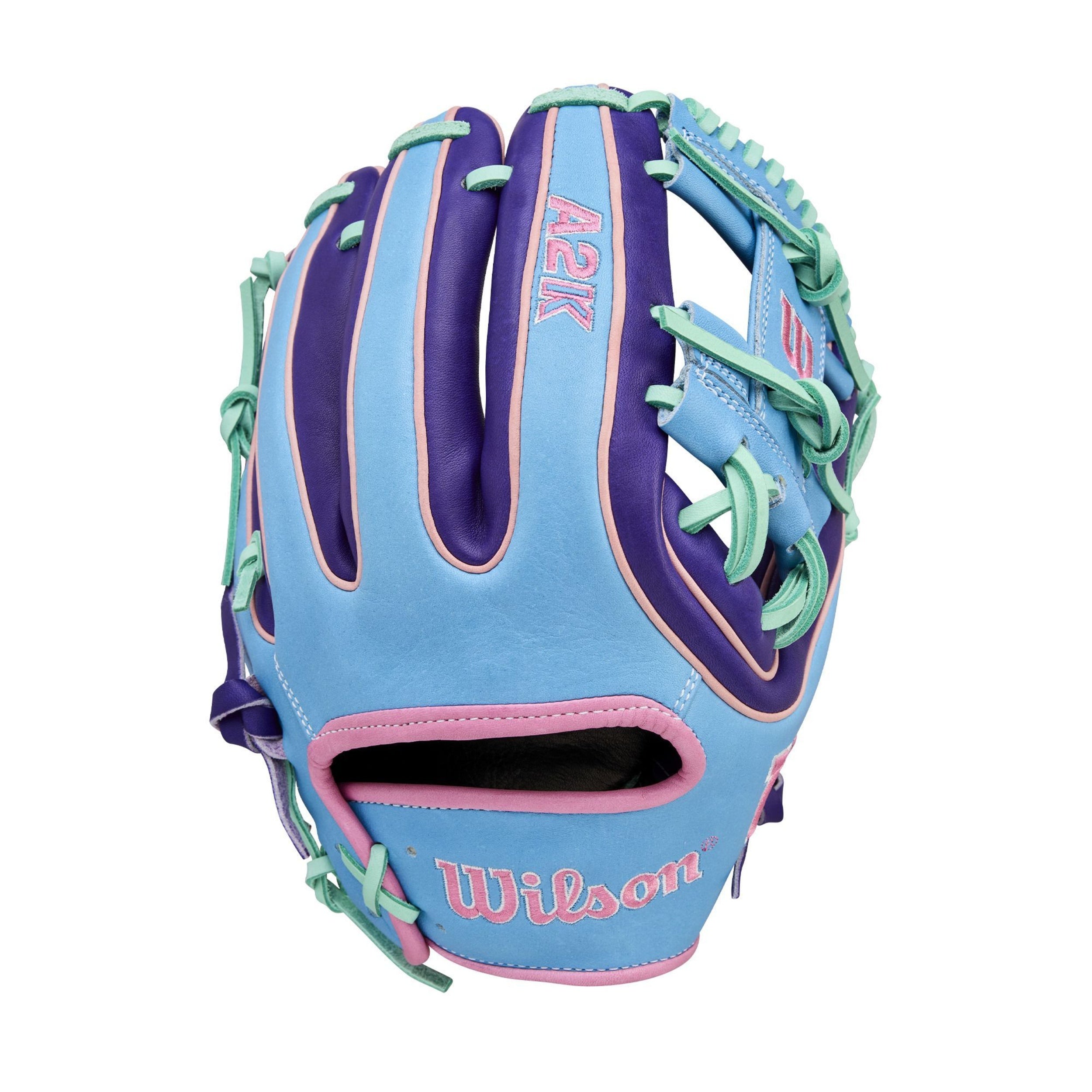WILSON OCTOBER 2025 GLOVE OF THE MONTH A2K 1720 PURPLE 11.5" RIGHT THROW